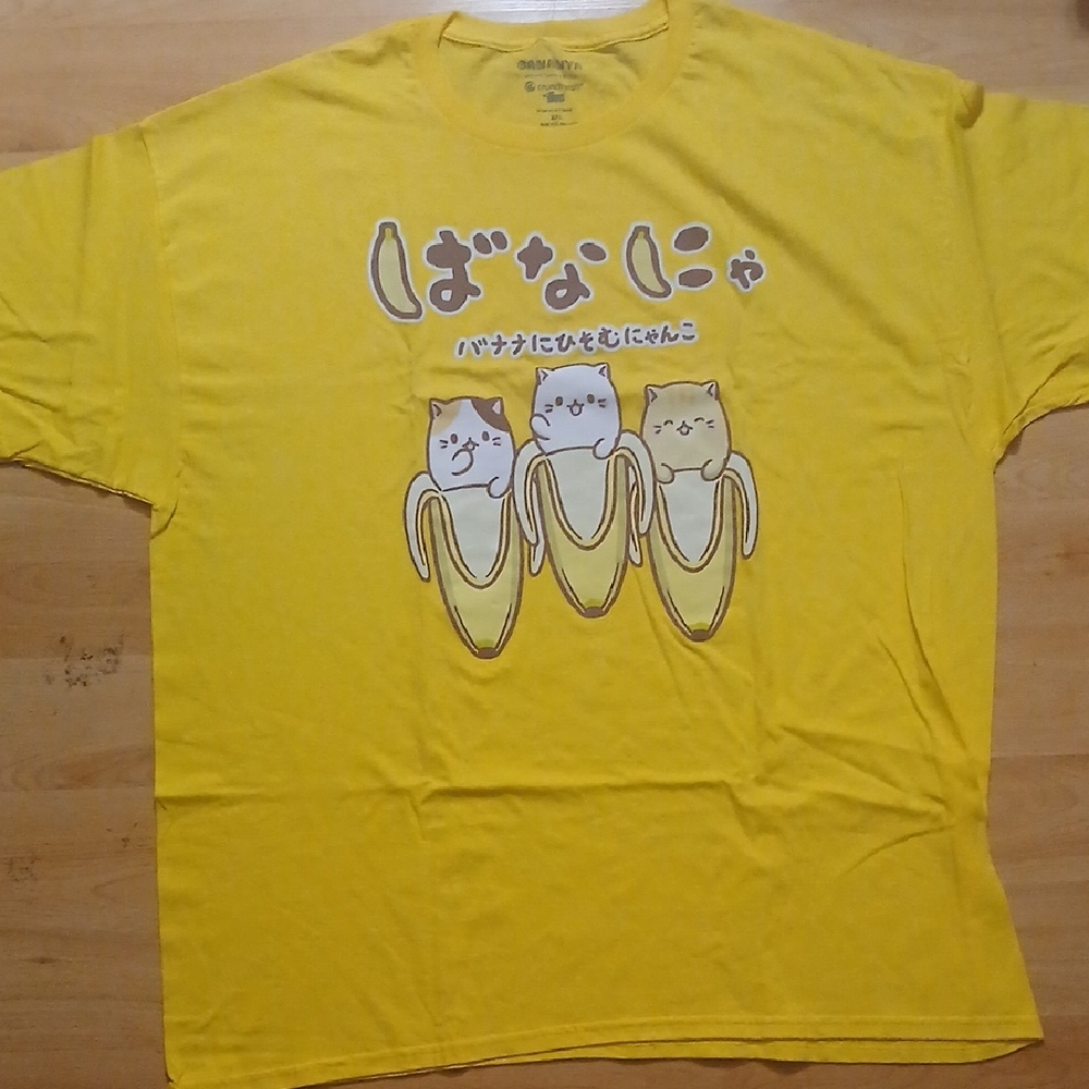 Bananya Cat Trio Tee